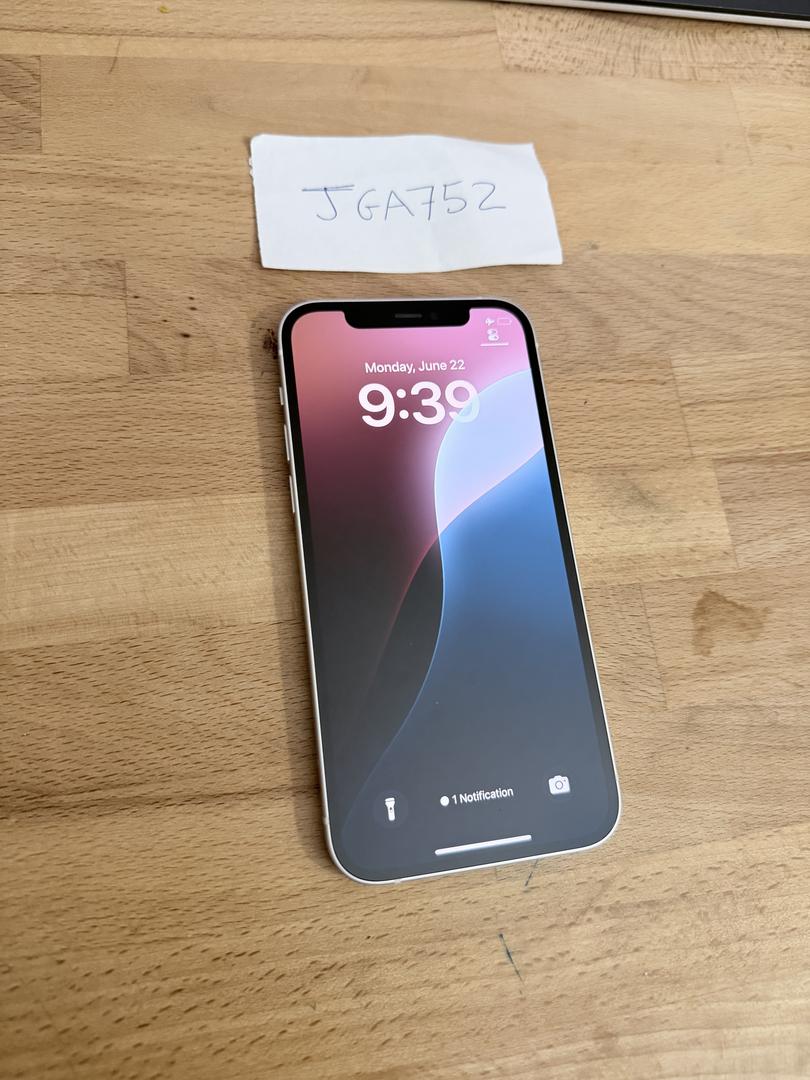 Apple iPhone 12 - Unlocked, 64GB, White, A2172 - LAGR75347 - Swappa