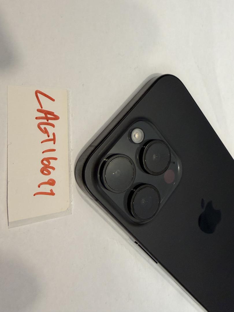 Apple iPhone 15 Pro - Unlocked, 128GB, Black, A2848 - LAGT16697