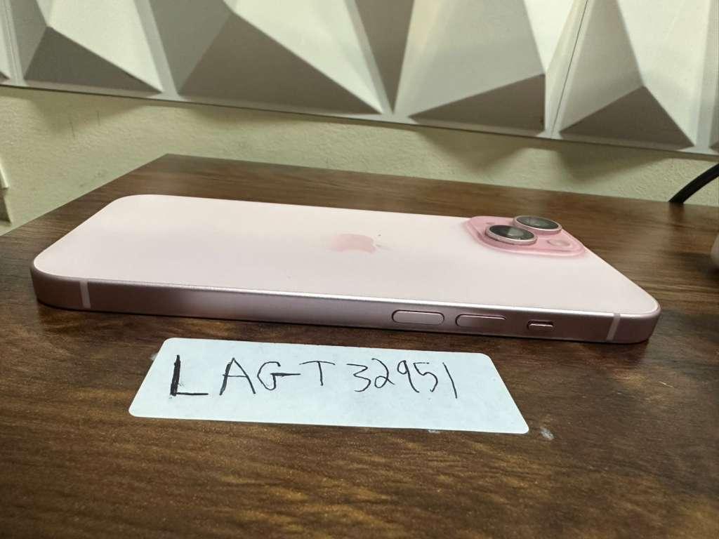 Apple iPhone 15 - Unlocked, 128GB, Pink, A2846 - LAGT32951 - Swappa