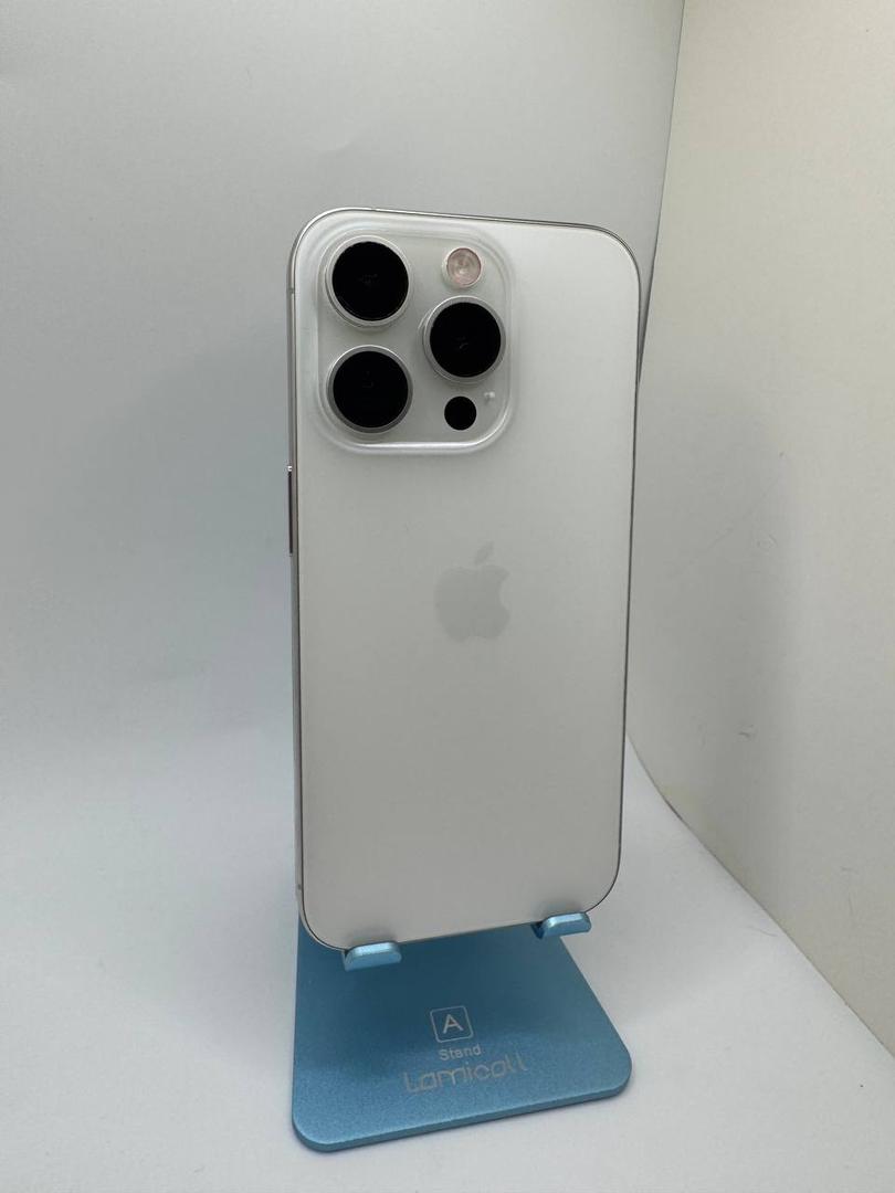 Apple iPhone 15 Pro - Unlocked, 128GB, White, A2848 - LAGU07549