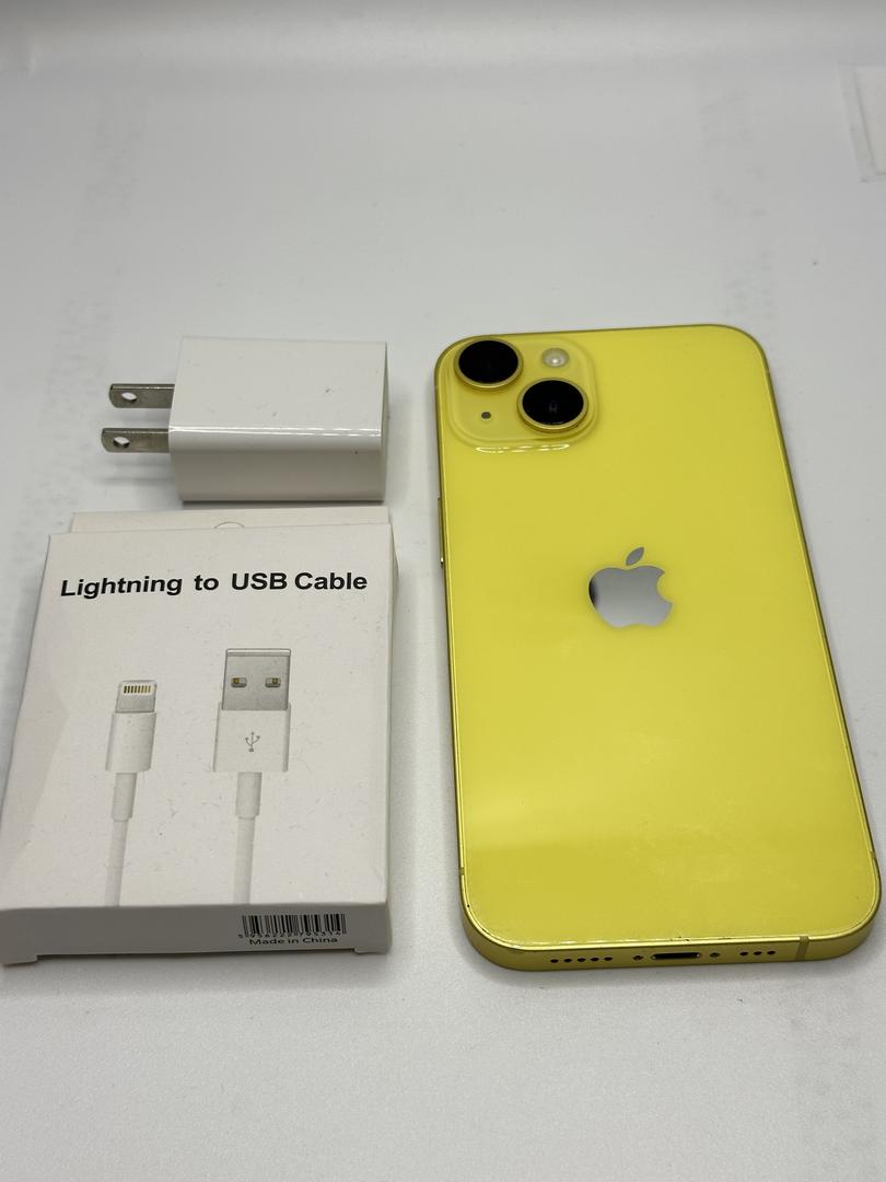 Apple iPhone 14 - Unlocked, 256GB, Yellow, A2649 - LAGU31462 - Swappa