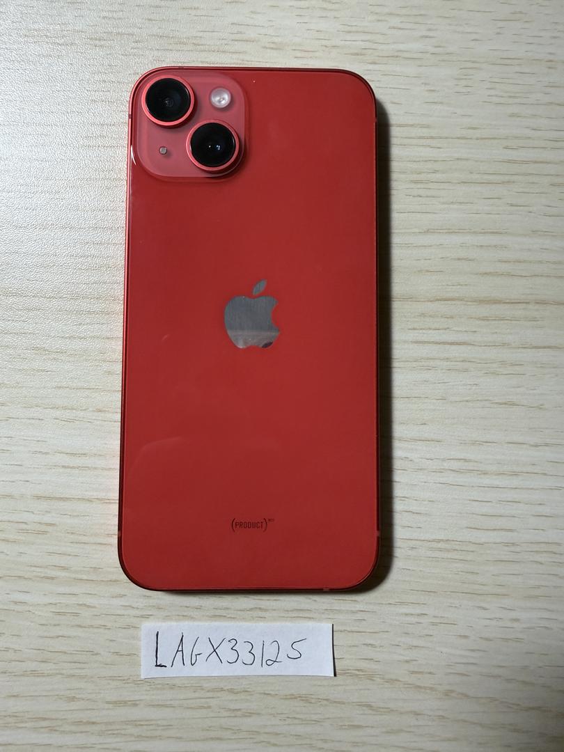 Apple iPhone 14 - Unlocked, 128GB, Red, A2649 - LAGX33125 - Swappa