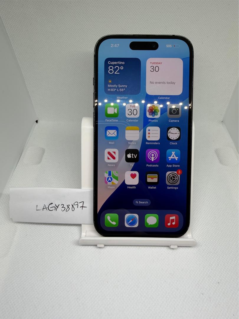 Apple iPhone 15 - Unlocked, 128GB, Black, A2846 - LAGY38897 - Swappa