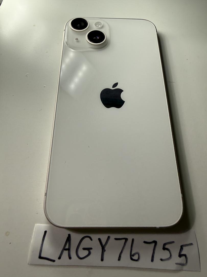 Apple iPhone 14 - Unlocked, 128GB, Starlight, A2649 - LAGY76755