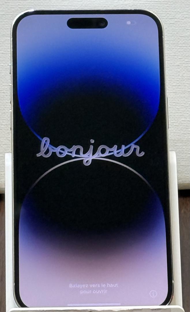 Apple iPhone 14 Pro Max - Unlocked, 128GB, Silver, A2651