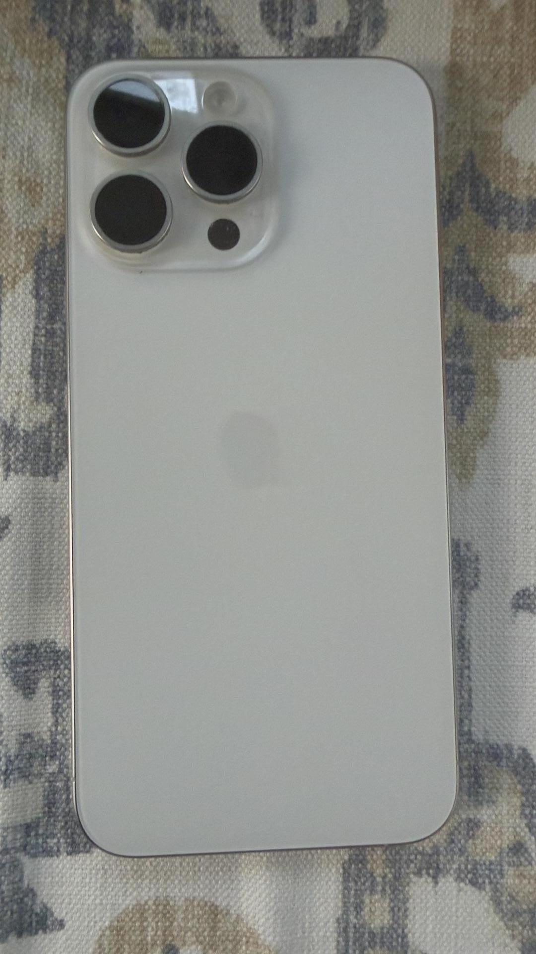 Apple iPhone 15 Pro Max - Unlocked, 256GB, White, A2849