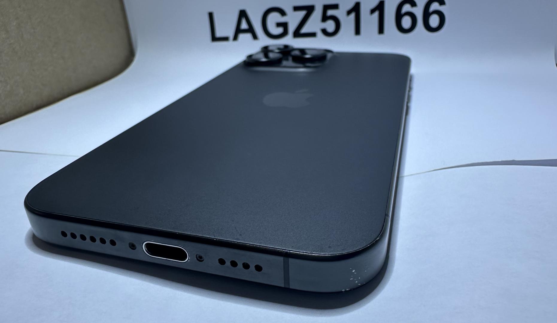 Apple iPhone 15 Pro Max - Unlocked, 256GB, Black, A2849