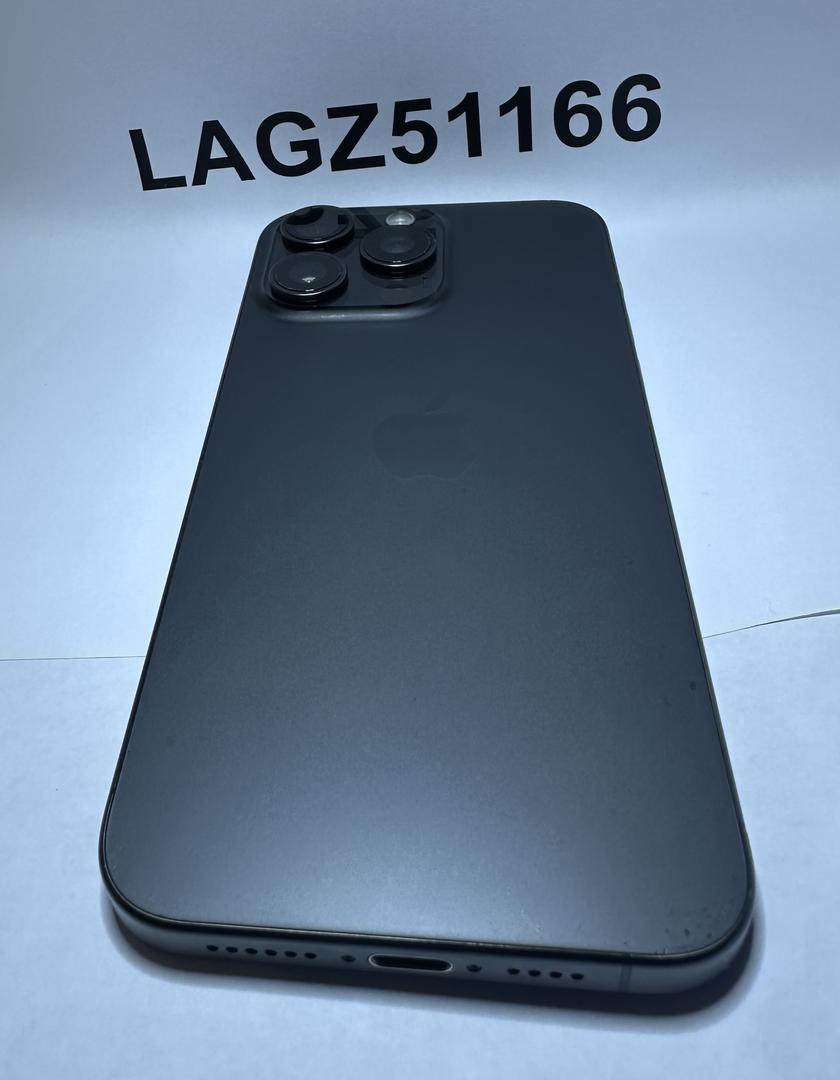 Apple iPhone 15 Pro Max - Unlocked, 256GB, Black, A2849