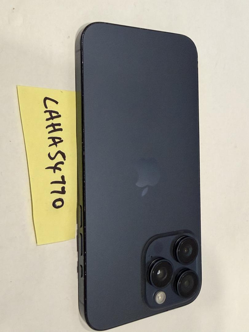 Apple iPhone 15 Pro Max - Unlocked, 256GB, Blue, A2849 - LAHA54770