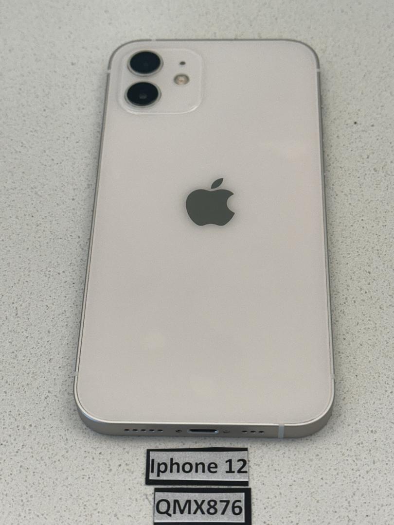 Apple iPhone 12 - Unlocked, 128GB, White, A2172 - LAHB93449 - Swappa