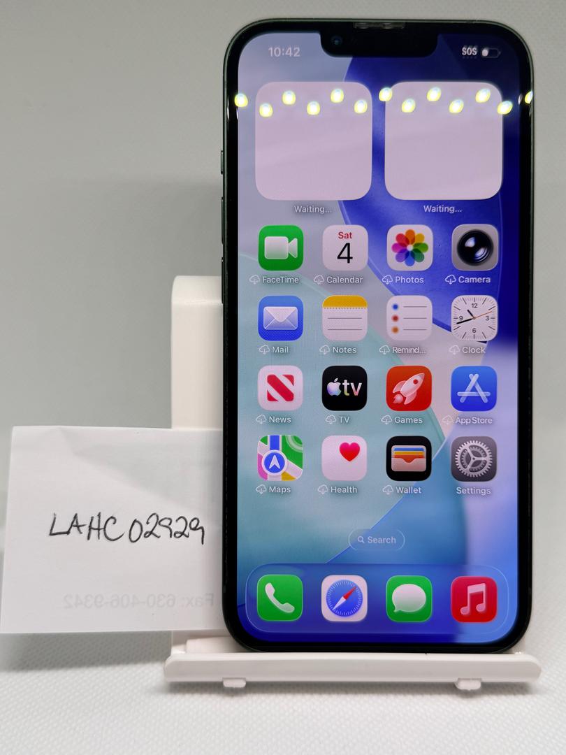 Apple iPhone 13 - Unlocked, 128GB, Green, A2482 - LAHC02929 - Swappa