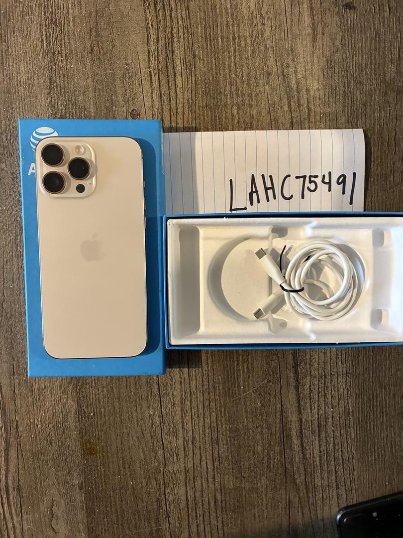 Apple iPhone 16 Pro Max - AT&T, 256GB, Desert, A3084 - LAHC75491