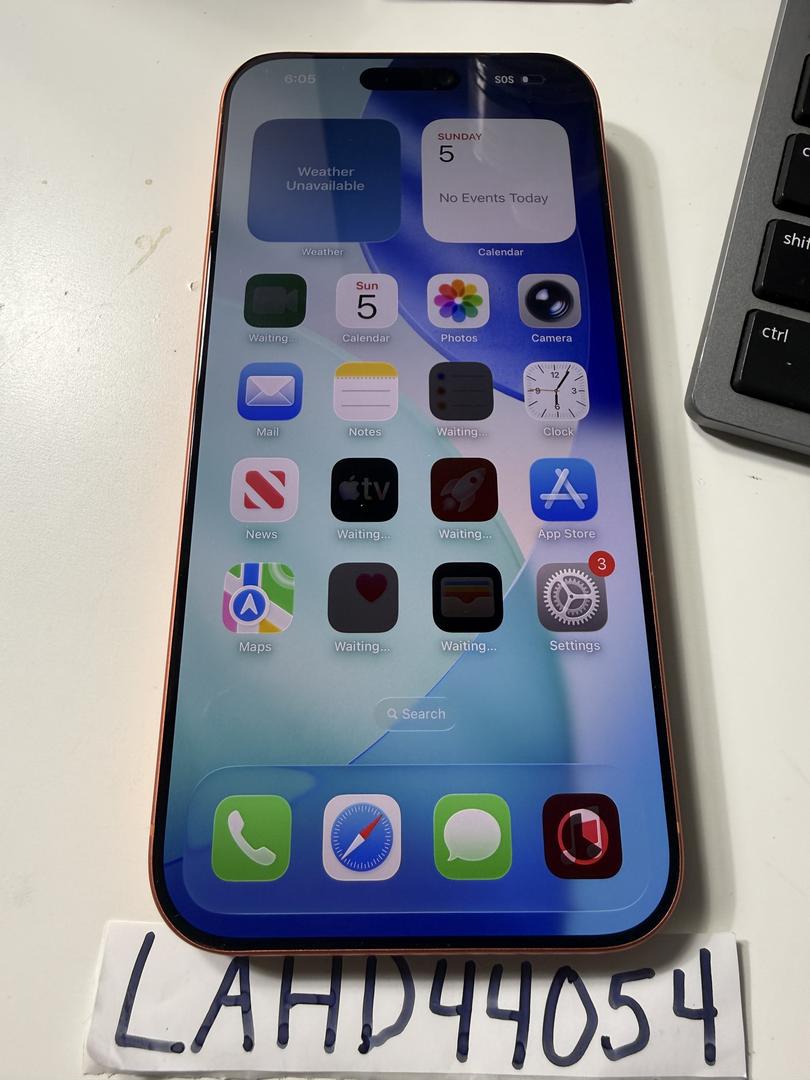 Apple iPhone 17 Pro Max - Unlocked, 256GB, Cosmic Orange, A3257