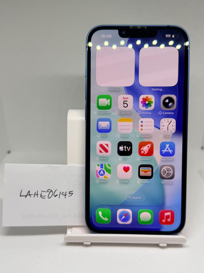Apple iPhone 13 - Unlocked, 128GB, Blue, A2482 - LAHE06145 - Swappa