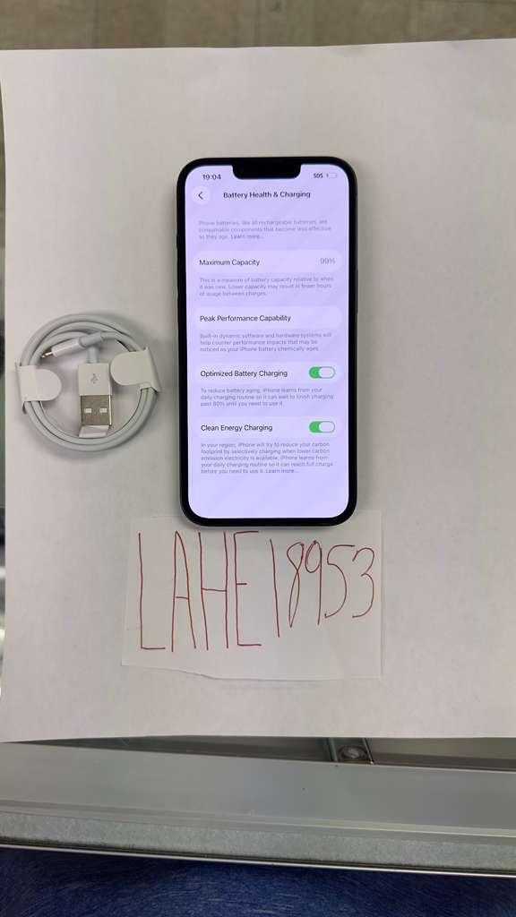 Apple iPhone 14 - Unlocked, 128GB, Midnight, A2649 - LAHE18953