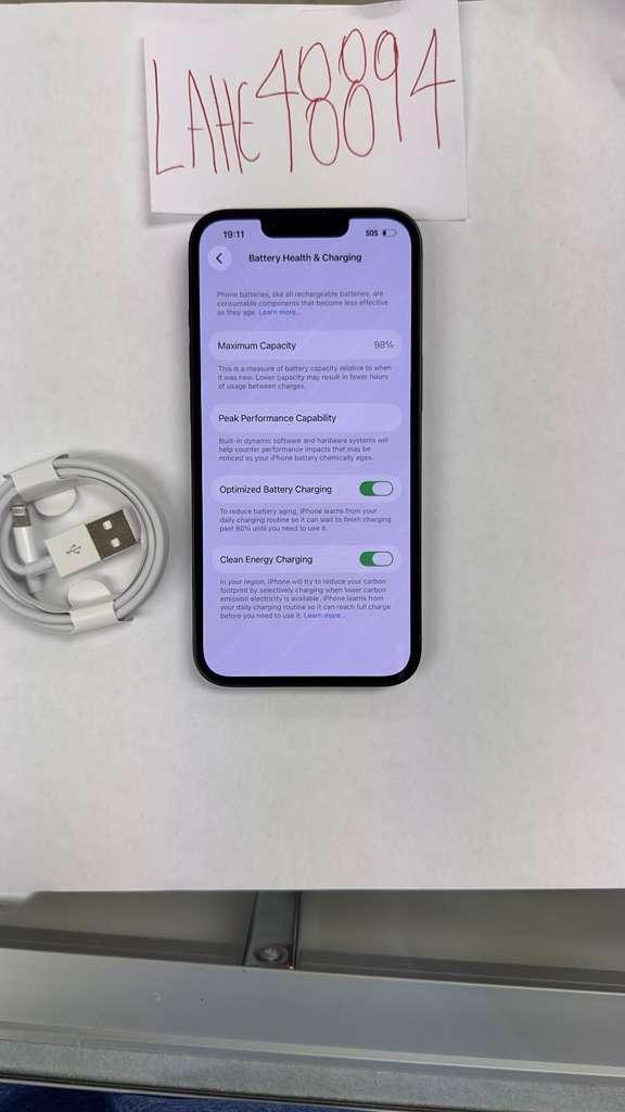 Apple様 Apple iPhone 14 - Unlocked, 128GB, Midnight, A2649 - LAHE48894