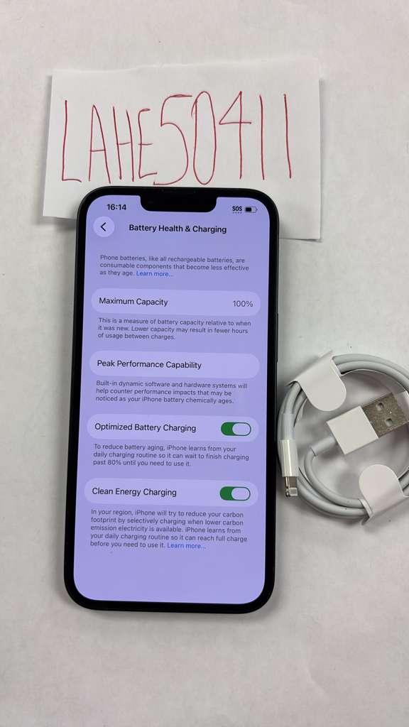 Apple iPhone 14 - Unlocked, 128GB, Midnight, A2649 - LAHE50411