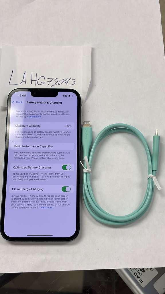 Apple iPhone 14 - Unlocked, 128GB, Midnight, A2649 - LAHG72043