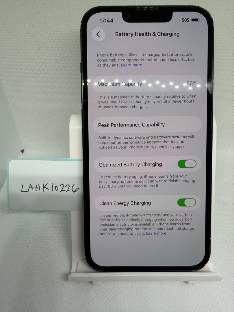Apple iPhone 14 - Unlocked, 128GB, Midnight, A2649 - LAHK10226