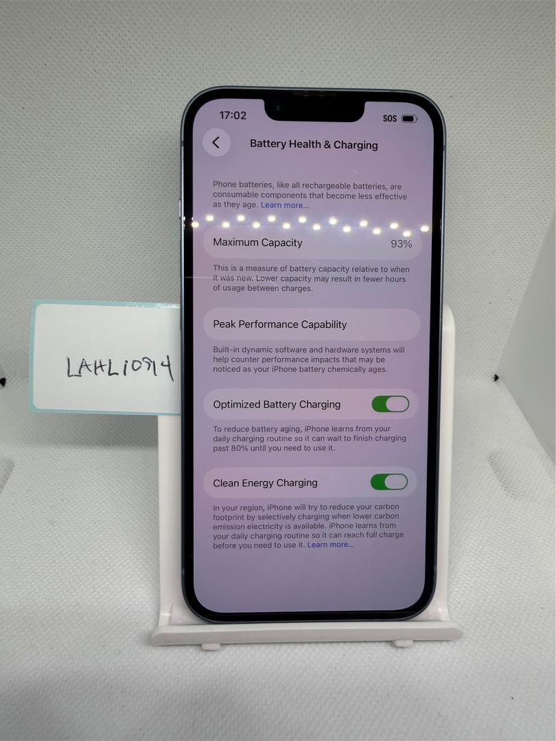 Apple iPhone 14 - Unlocked, 128GB, Blue, A2649 - LAHL10914 - Swappa