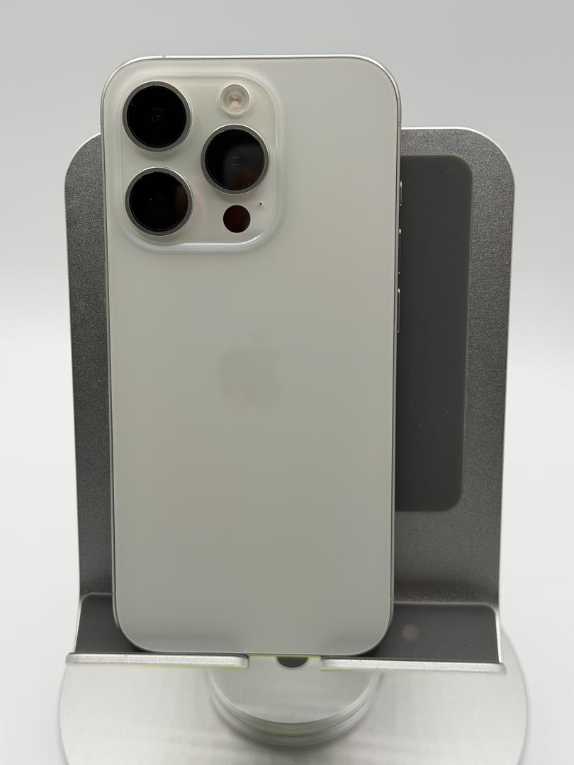 Apple iPhone 15 Pro - Unlocked, 128GB, White, A2848 - LAHL57789