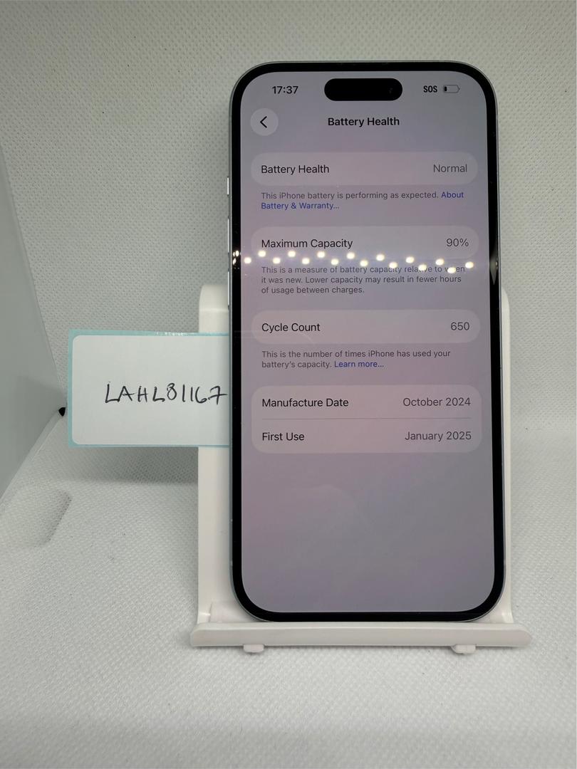 Apple iPhone 15 - Unlocked, 128GB, Blue, A2846 - LAHL81167 - Swappa