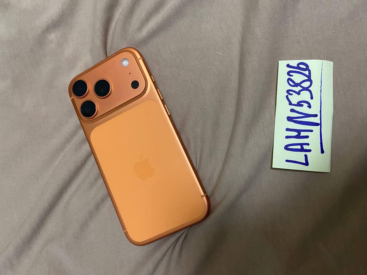iPhone - wants ！ Apple iPhone 17 Pro Max - Unlocked, 256GB, Cosmic Orange, A3257