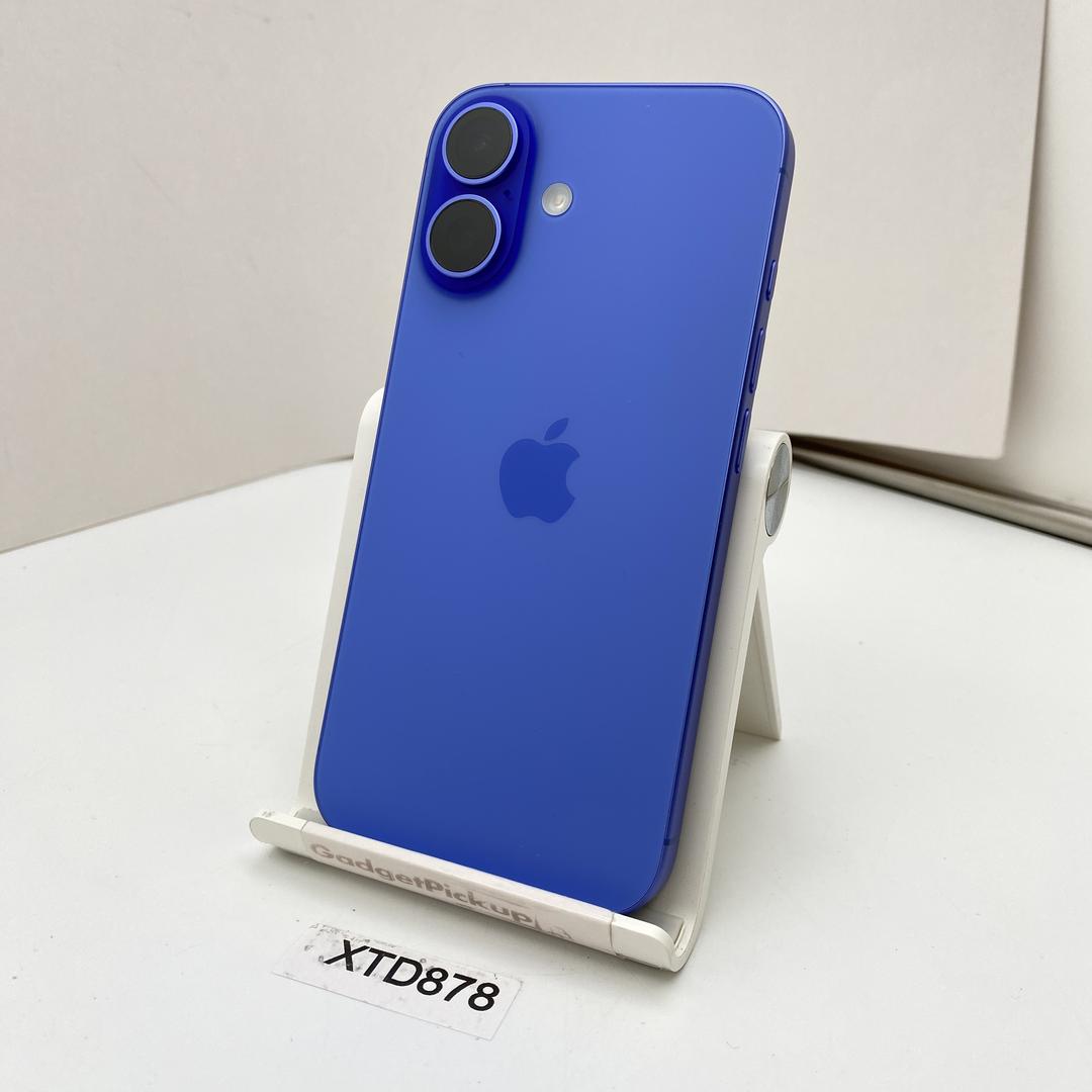 Apple iPhone 16 - Unlocked, 128GB, Ultramarine, A3081 - LAHN80639