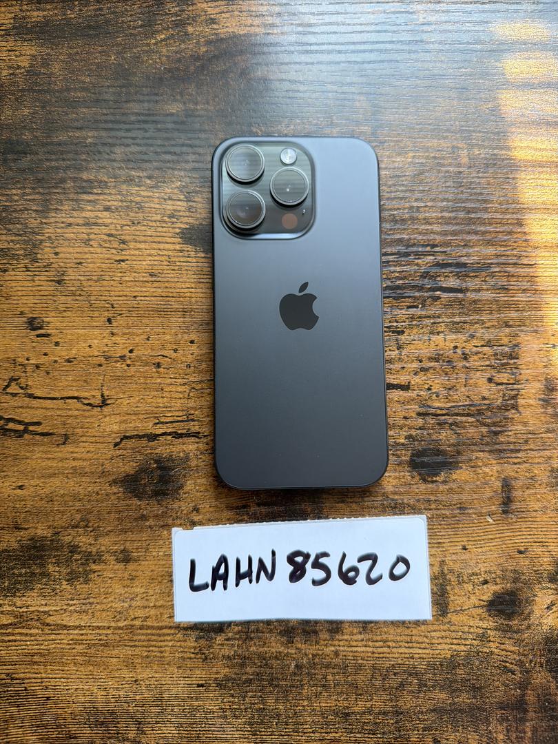 Apple iPhone 15 Pro - Unlocked, 128GB, Black, A2848 - LAHN85620