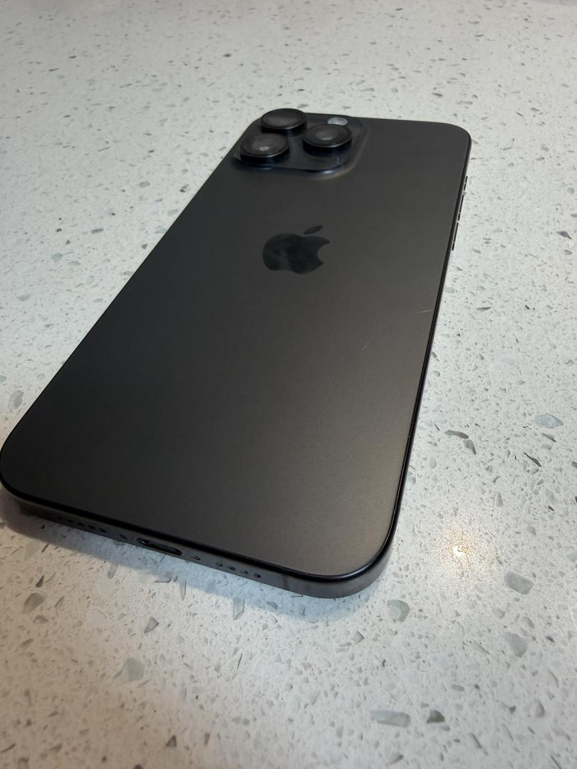 Apple iPhone 15 Pro Max - Unlocked, 256GB, Black, A2849