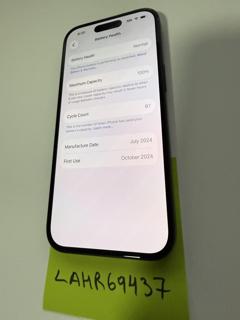 Apple iPhone 15 - Unlocked, 128GB, Black, A2846 - LAHR69437 - Swappa