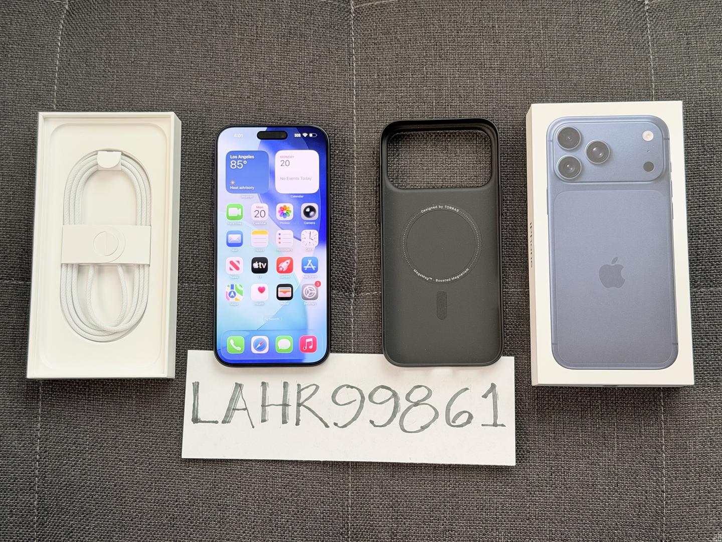 Apple iPhone 17 Pro Max - Unlocked, 512GB, Deep Blue, A3257