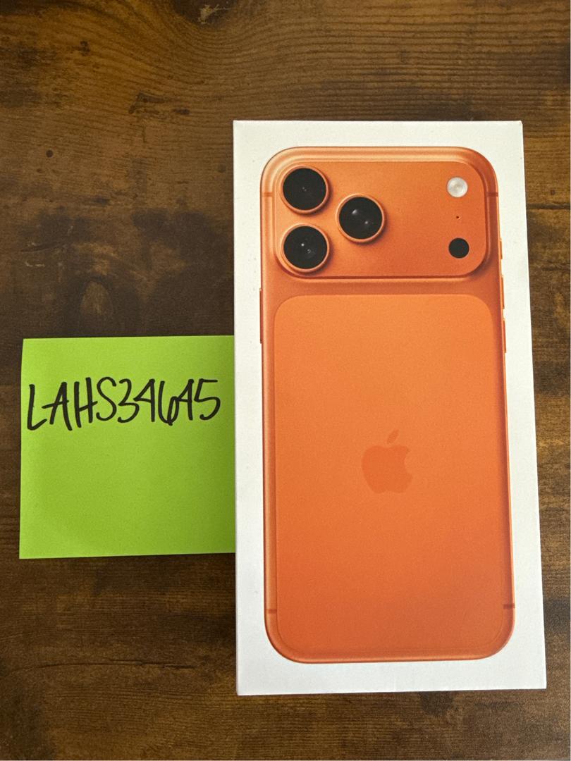 Apple iPhone 17 Pro Max - Unlocked, 512GB, Cosmic Orange, A3257
