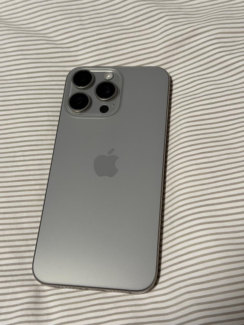 Apple iPhone 15 Pro Max - Unlocked, 256GB, Natural, A2849