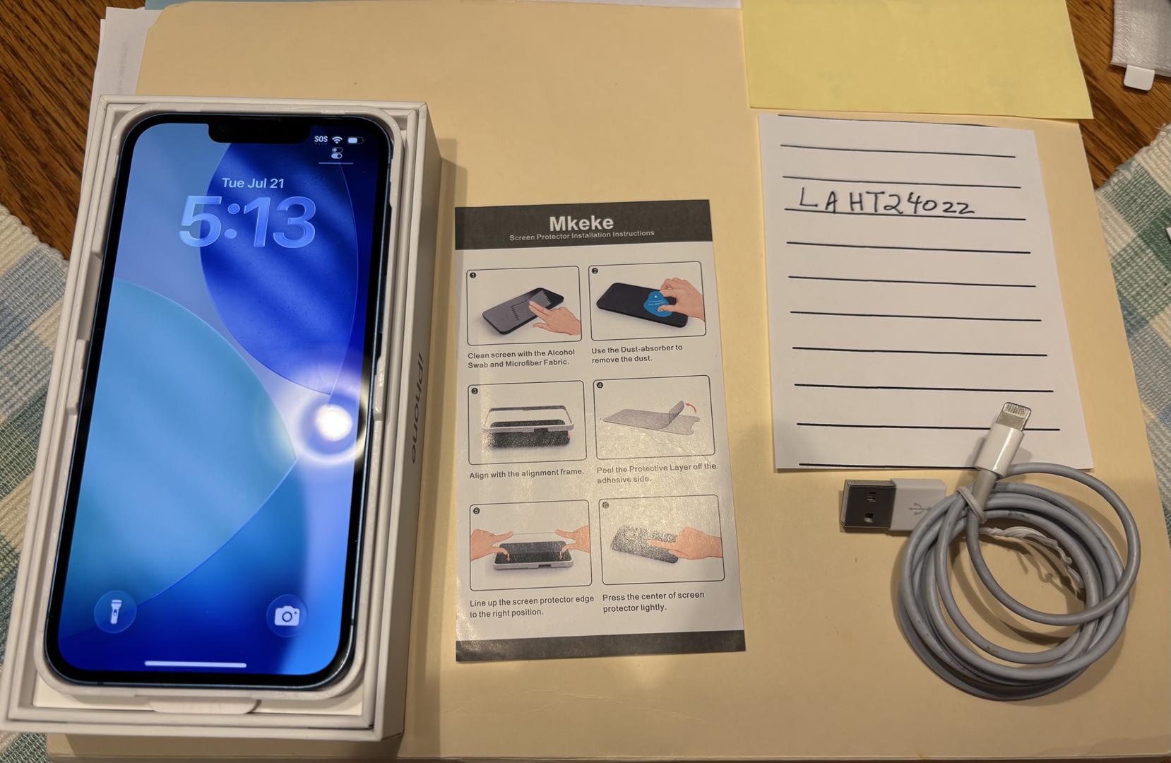 Apple iPhone 13 - Xfinity, 128 GB, Azul, A2482
