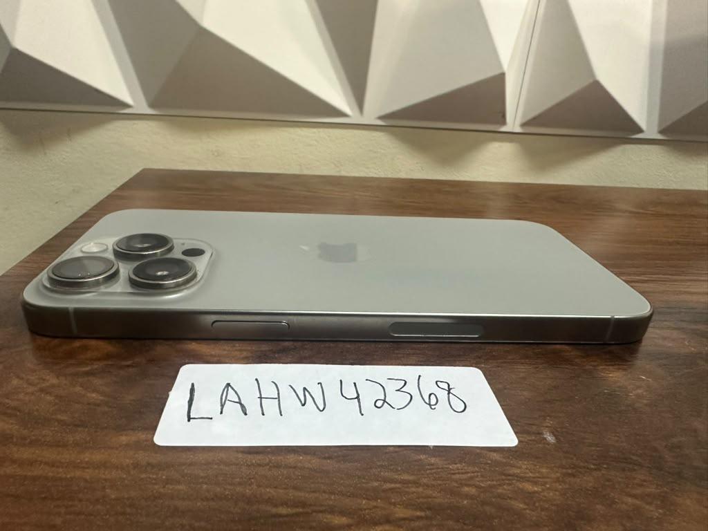 Apple iPhone 15 Pro Max - Unlocked, 256GB, Natural, A2849