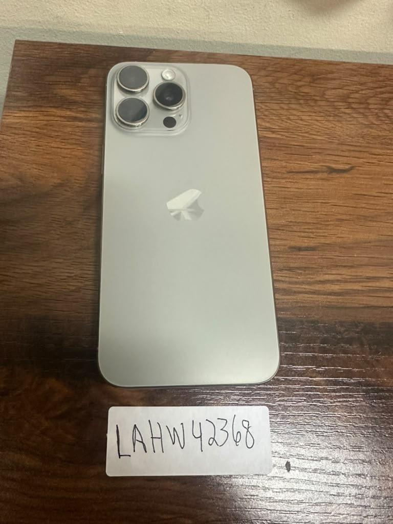 Apple iPhone 15 Pro Max - Unlocked, 256GB, Natural, A2849