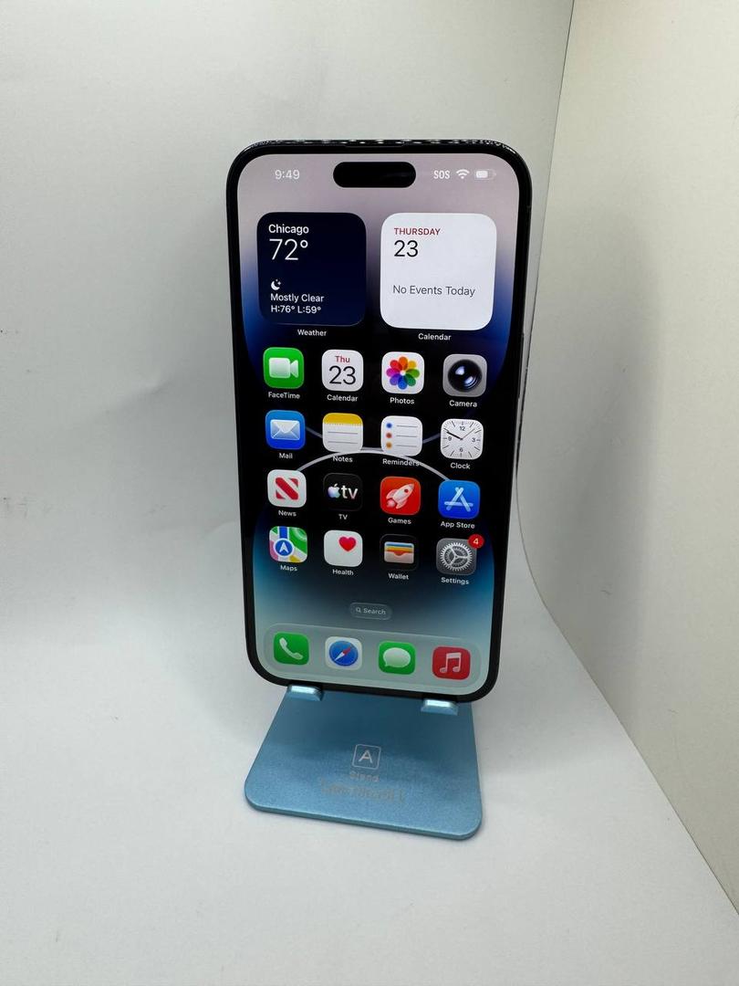 Apple iPhone 14 Pro Max - Unlocked, 128GB, Black, A2651