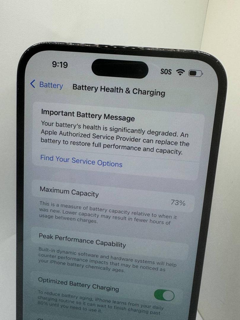 Apple iPhone 14 Pro Max - Unlocked, 128GB, Black, A2651