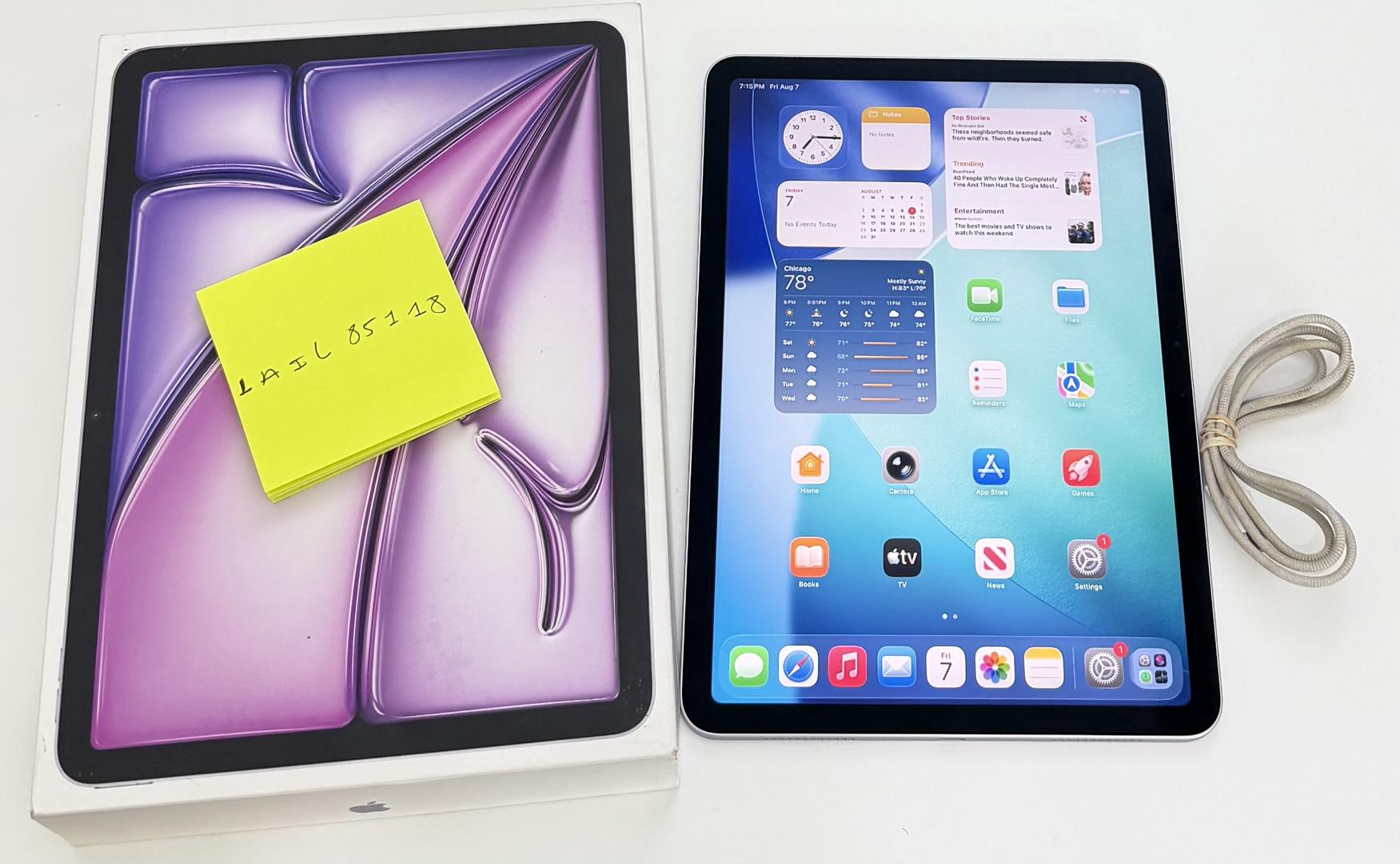 iPad Air 11インチ M3 Wi-Fi 128GB 2025 パープル Apple iPad Air 11