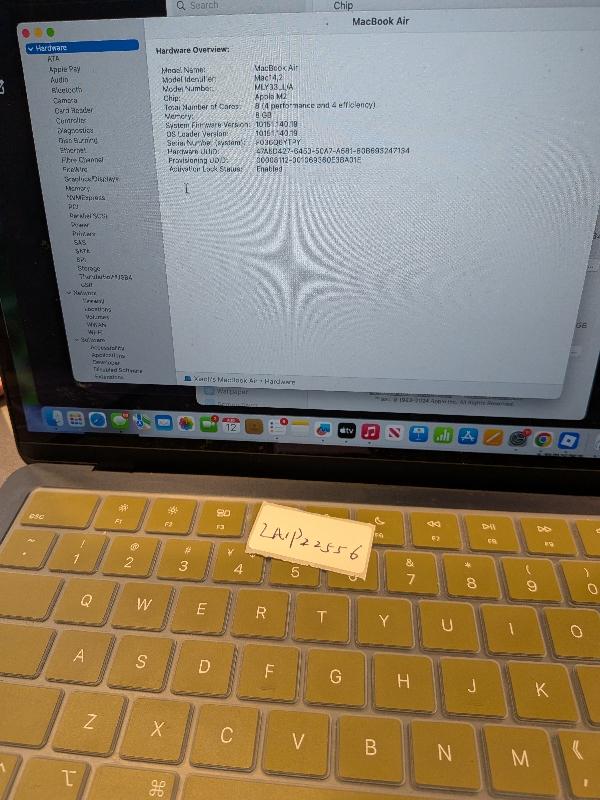 MacBook Air 2022 (M2) - 13" - 256 GB, Medianoche, 8 GB, Apple M2 5