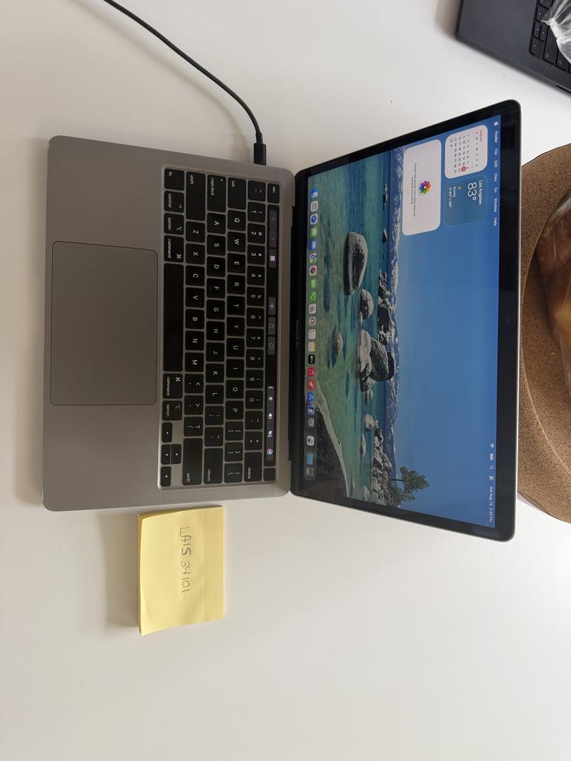 MacBook Pro 2020 - 13" - 512 GB, gris, 16 GB, Intel Core i5 4