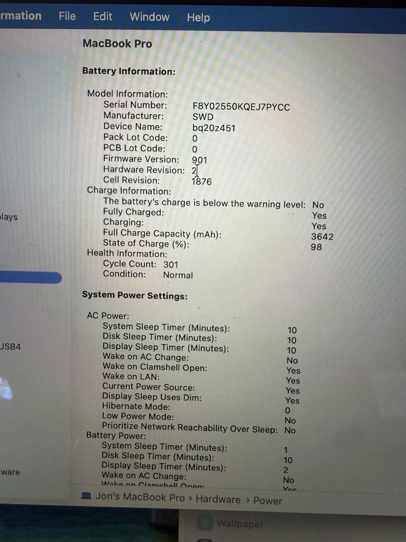 MacBook Pro 2020 - 13" - 512 GB, gris, 16 GB, Intel Core i5 8