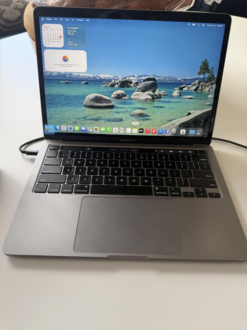 MacBook Pro 2020 - 13" - 512 GB, gris, 16 GB, Intel Core i5 2