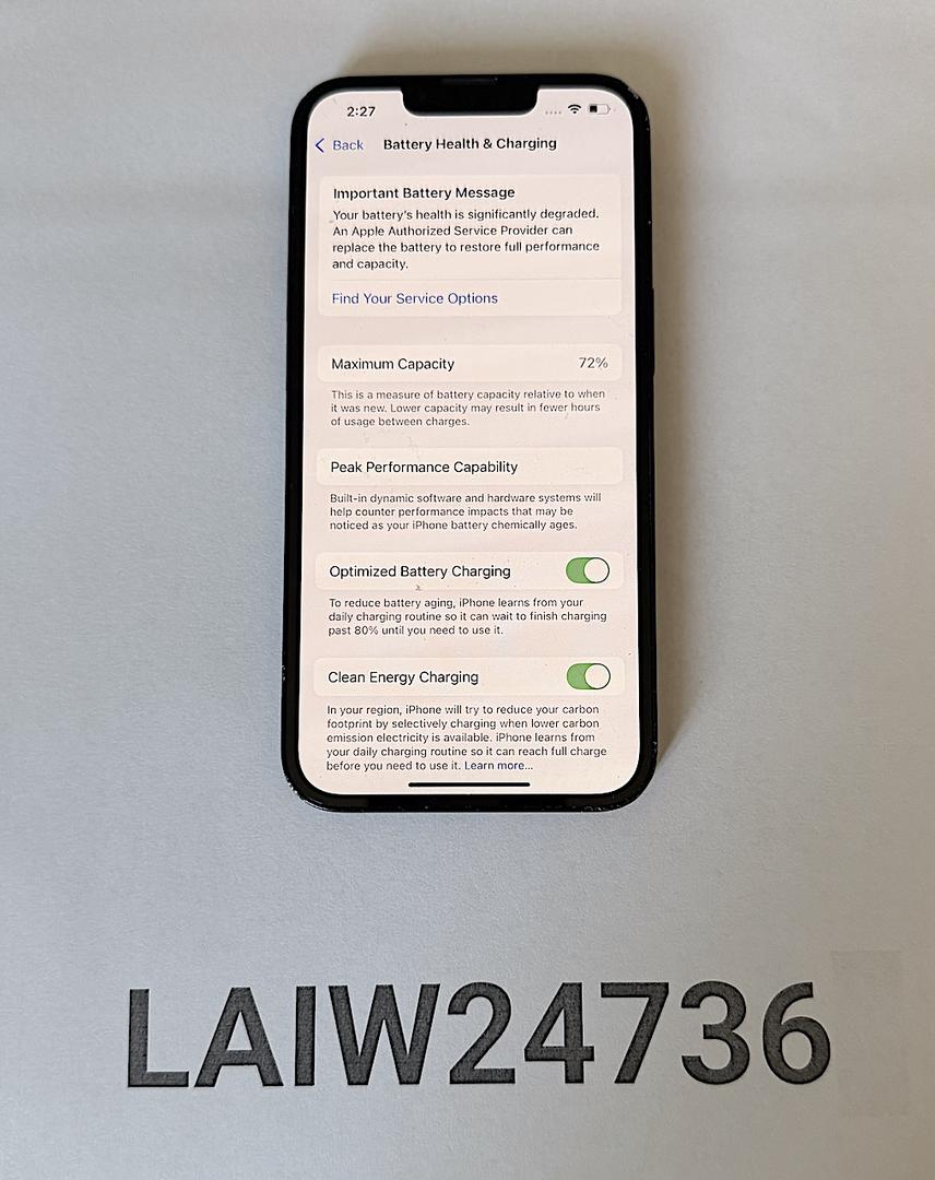 Apple iPhone 13 reacondicionado - Desbloqueado, 256 GB, Medianoche, A2482 5