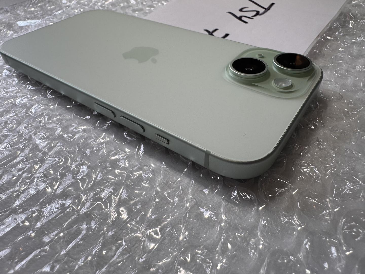 Apple iPhone 15 - Unlocked, 128GB, Green, A2846 - LAJN61338 - Swappa
