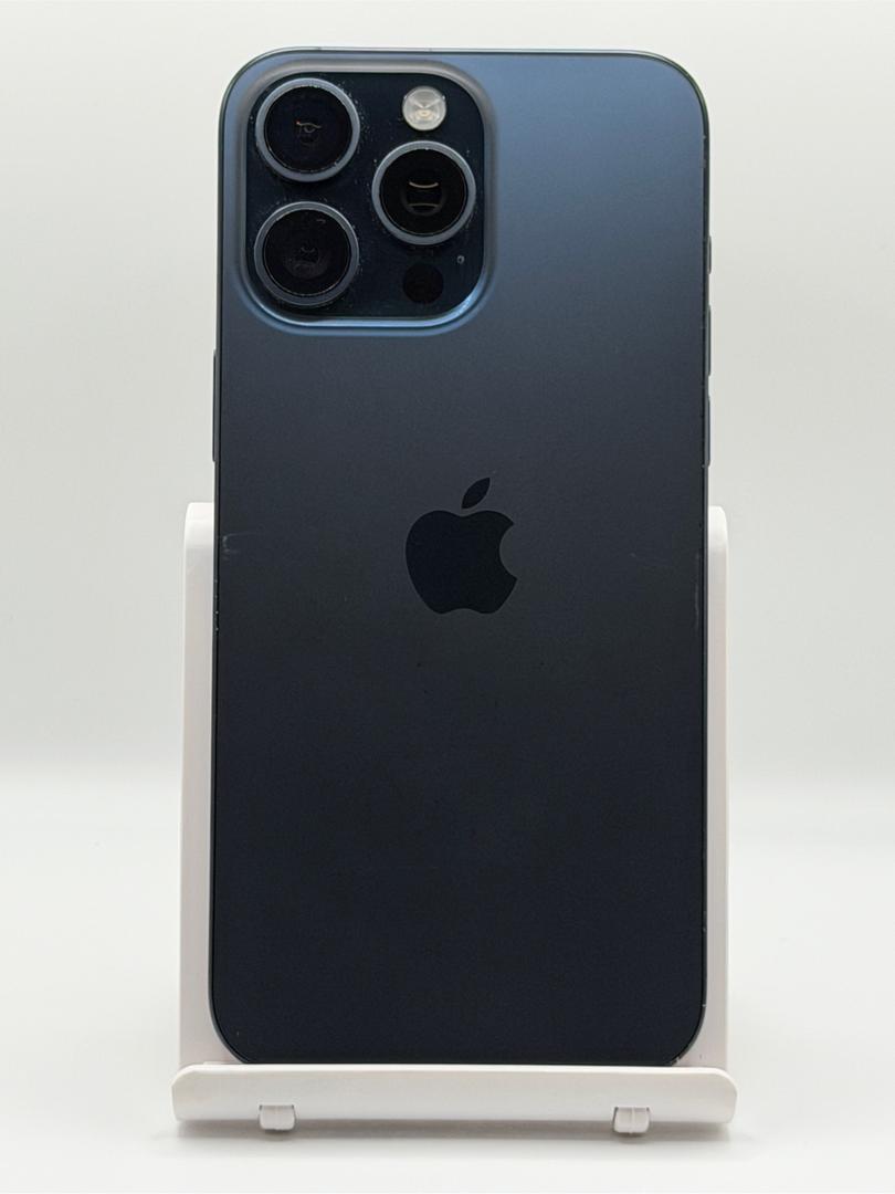 Apple iPhone 15 Pro Max - Unlocked, 256GB, Blue, A2849 - LAJR11108