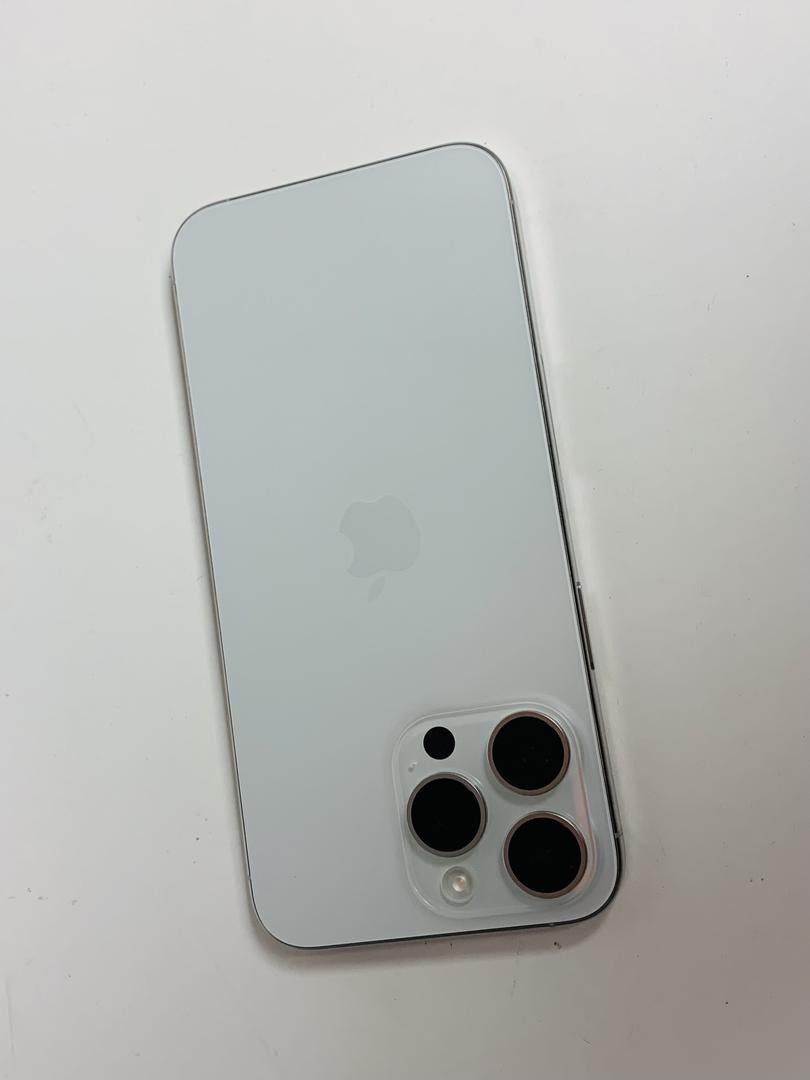 Apple iPhone 15 Pro - Unlocked, 256GB, White, A2848 - LAJS56188