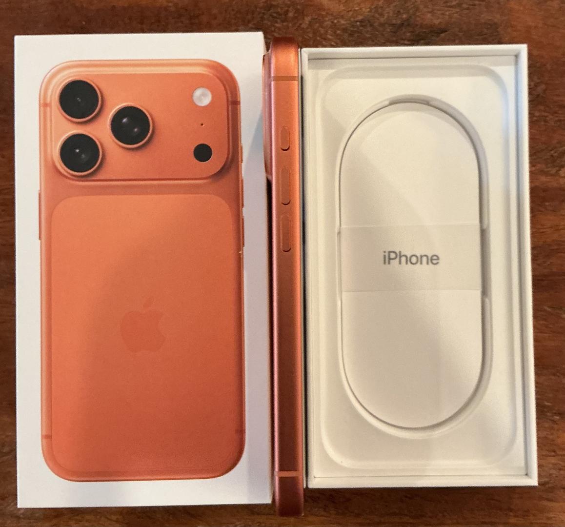 Apple iPhone 17 Pro - Unlocked, 256GB, Cosmic Orange, A3256
