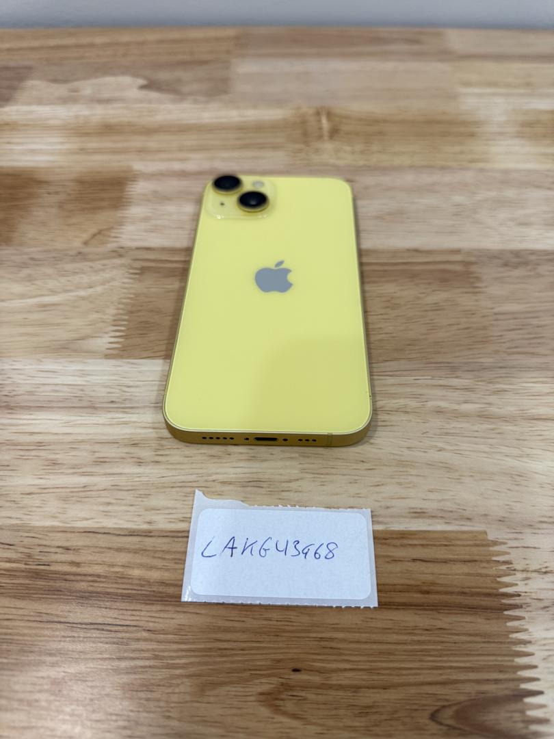 Apple iPhone 14 - Unlocked, 128GB, Yellow, A2649 - LAKG43968 - Swappa